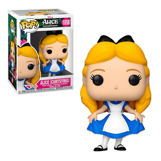 Funko Pop! Disney: Alice in Wonderland - Alice (Curtsying) #1058 Vinyl Figure