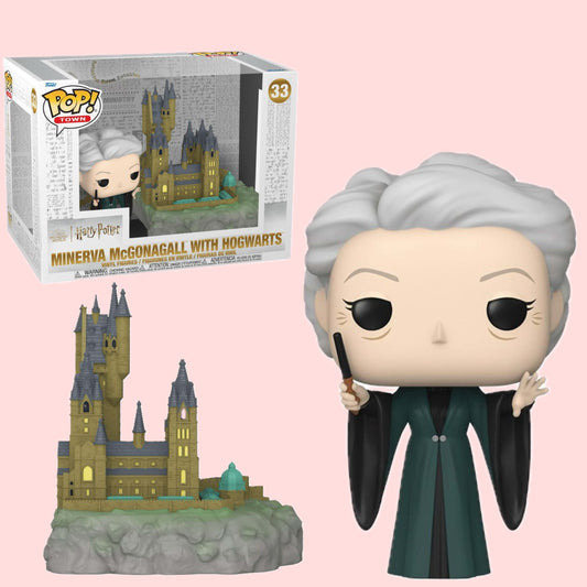 Funko POP! Town: Harry Potter - Minerva McGonagall With Hogwarts #33